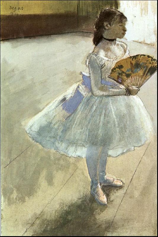 Edgar Degas Dancer with a Fan